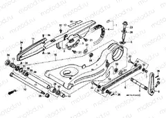 F-24 SWING ARM / CHAIN ​​CABINET