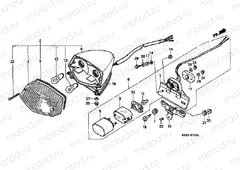 F-25-1 REAR LAMP (NV400C / 600C)