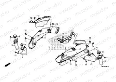 F-25-10 AIR INTAKE DUCT