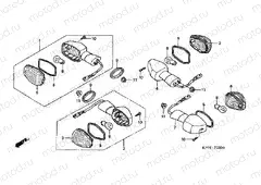 F-25 FLASHING (CBR125R / RS / RW5 / RW6 / RW8)
