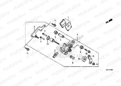F-25 PARKING BRAKE BRAKE CALIPER