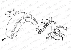 F-25 REAR FENDER