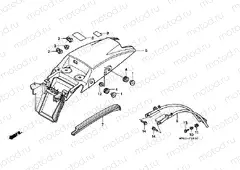 F-25 REAR FENDER