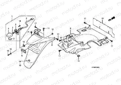 F-25 REAR FENDER