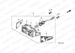 F-25 REAR LAMP