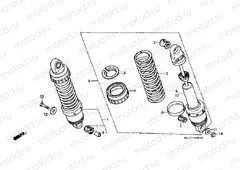 F-25 REAR SHOCK ABSORBER