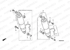 F-25 REAR SHOCK ABSORBER