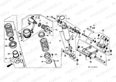 F-25 REAR SHOCK ABSORBER