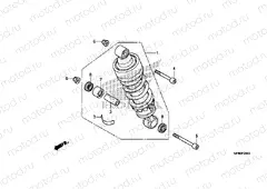F-25 REAR SHOCK ABSORBER
