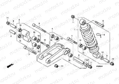 F-25 REAR SHOCK ABSORBER