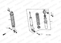 F-25 REAR SHOCK ABSORBER