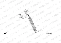 F-25 REAR SHOCK ABSORBER