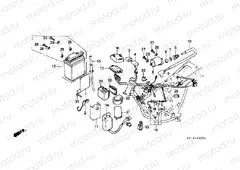 F-25 WIRING HARNESS / IGNITION COIL / BATTERY