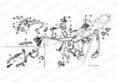 F-25 WIRING HARNESS / IGNITION COIL / C.D.I. UNIT