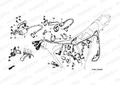 F-25 WIRING HARNESS / IGNITION COIL / C.D.I. UNIT