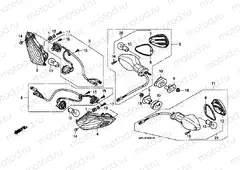 F-26-1 FLASHING (CBR1000RR9, A, B / RA9, A, B)