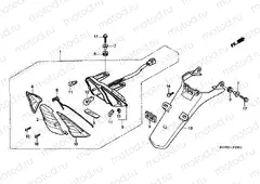 F-26-1 REAR COMBINATION LAMP (FS1254 / 5/6/8)