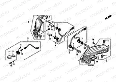 F-26-1 REAR COMBINATION LIGHT (FES1257/A7)(FES1507/A7)