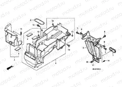 F-26-1 REAR FENDER (CB1300A / SA)