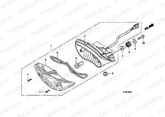 F-26-1 TAIL LAMP (CGR125SH8, A)