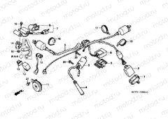 F-26-1 WIRING HARNESS / IGNITION COIL (DK / ED / U)