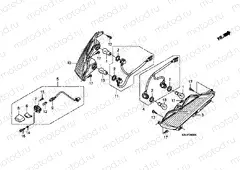 F-26 REAR COMBINATION LAMP (FES1253-5) (FES1503-5)