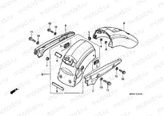 F-26 REAR FENDER / HANDLE