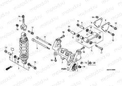 F-26 REAR SHOCK ABSORBER