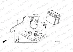 F-27-1 BATTERY (CBR125RW7 / RW9 / RWA)