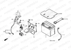 F-27-1 BATTERY (VFR750FR / FS / FT / FV)