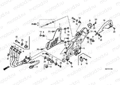 F-27-1 EXHAUST DRUM (CBR1000RRE / RAE / CBR1000S / SA)