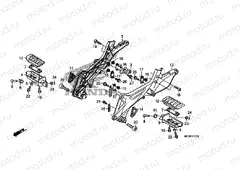 F-27-1 FOOTREST (09, 11, 12, 13, 14)
