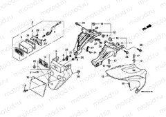F-27-1 REAR FENDER (CBR1000RR6 / 7)