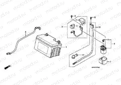 F-27 BATTERY (CBR125R / RS / RW5 / RW6 / RW8)