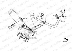F-27 EXHAUST DRUM