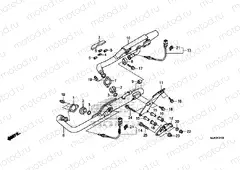 F-27 EXHAUST DRUM (VT750C / C2S / CA / CS)