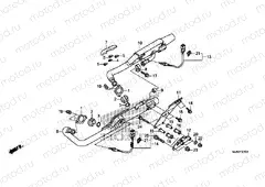 F-27 EXHAUST DRUM (VT750CS / C2B / C2S / C)