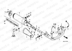 F-27 EXHAUST MUFFLER