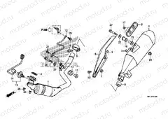 F-27 EXHAUST MUFFLER