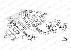F-27 EXHAUST MUFFLER