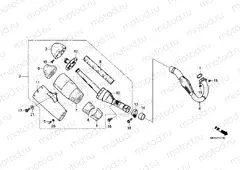 F-27 EXHAUST MUFFLER