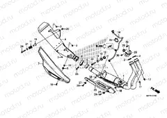 F-27 EXHAUST MUFFLER