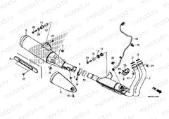 F-27 EXHAUST MUFFLER