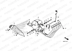 F-27 EXHAUST MUFFLER