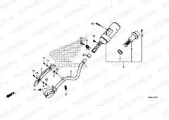 F-27 EXHAUST MUFFLER