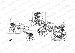 F-27 FOOTREST (GL1500J / K / L / AM / AN)