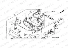 F-27 REAR COMBINATION LAMP