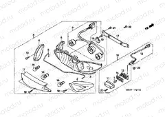 F-27 REAR COMBINATION LAMP