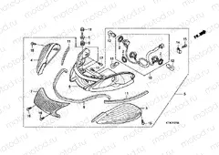 F-27 REAR COMBINATION LAMP