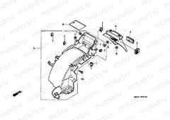 F-27 REAR FENDER
